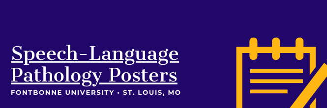 2020 Speech-Language Pathology Posters