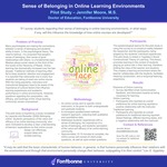 Sense of Belonging in Online Learning Environments by Jennifer Moore