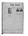 The Font: November 20, 1936 by Fontbonne College