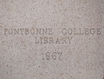 Library Cornerstone by Fontbonne College