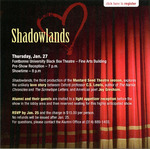 MST Mailers: Shadowlands by Mustard Seed Theatre, Fontbonne University