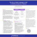 The Use of Aided Language with AAC in Childhood Apraxia of Speech by Caroline Husmann