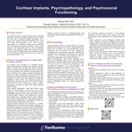 Cochlear Implants, Psychopathology, and Psychosocial Functioning