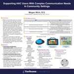 Supporting AAC Users with Complex Communication Needs in Community Settings