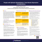 People with Aphasia Rehabilitation: Post-Stroke Depression Considerations​