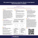 Why Speech Therapists Are Using Non-Words to treat Speech Sound Disorders in Children