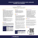 Effects of Diabetes on Speech and Language across the Lifespan by Tayla Slay