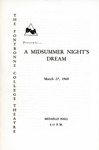 A Midsummer Night's Dream by William Shakespeare